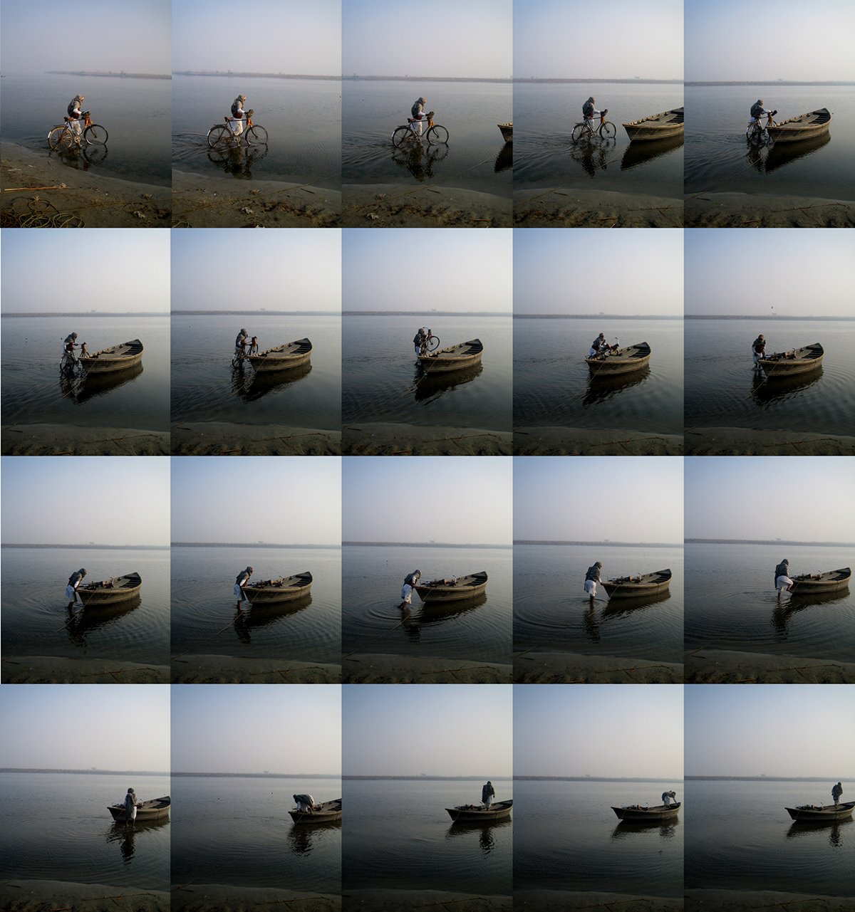 River crossing I [Jagatpur]